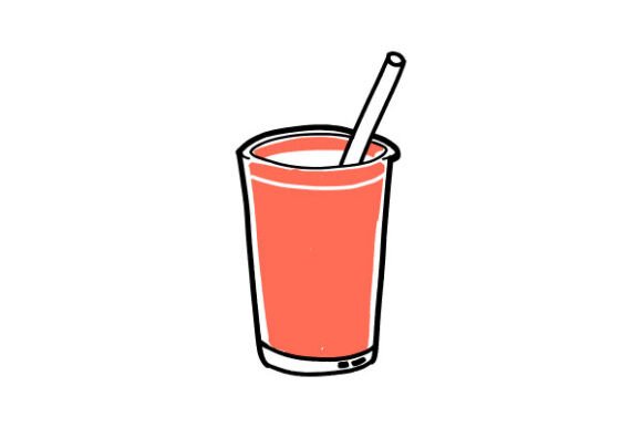 Drink Orange Juice Graphics for Blog and Web Design
