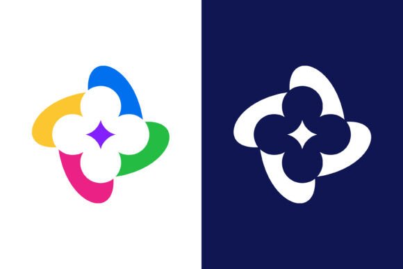 Intelligence Logo Abstract Shape Modern Graphics for Logo Templates